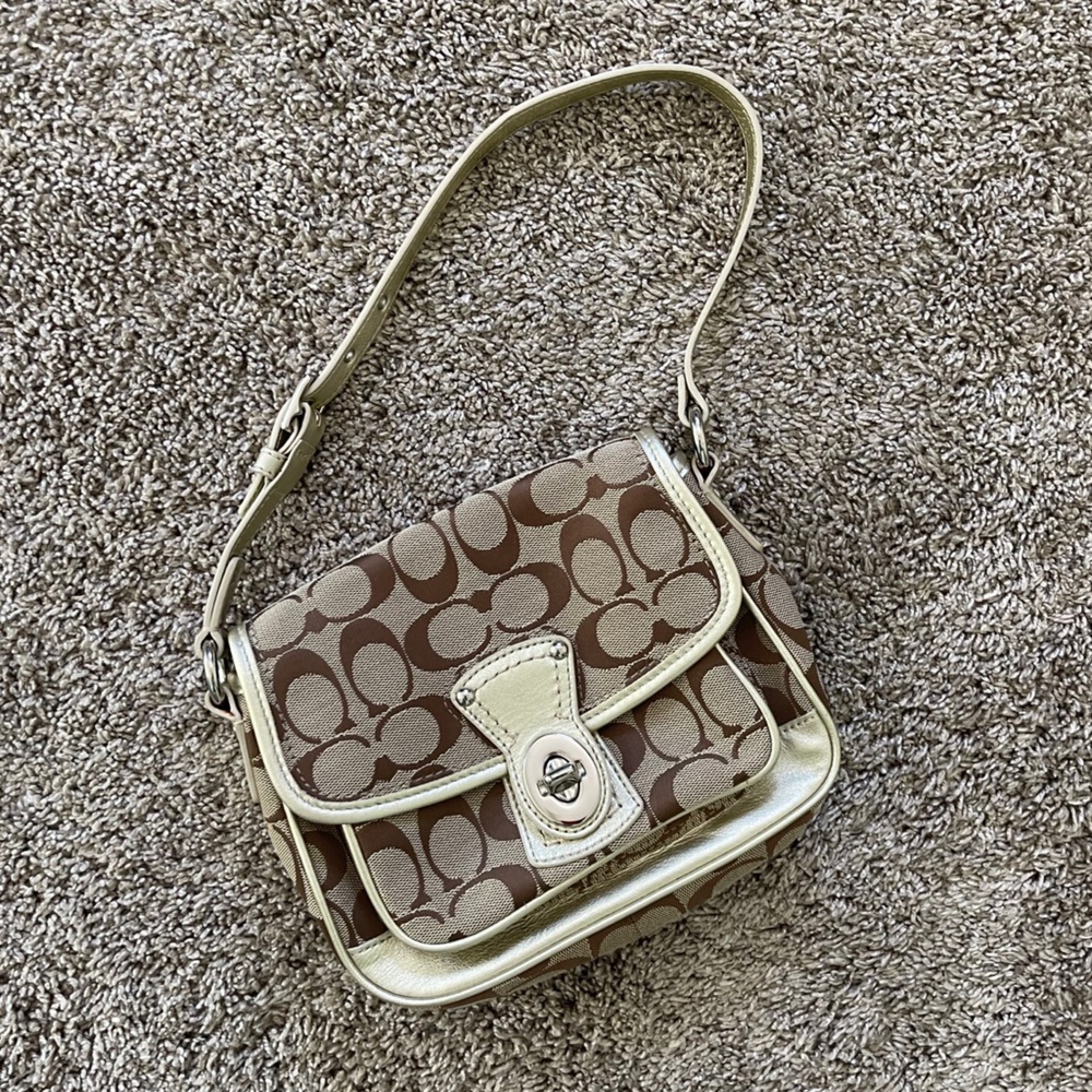 Small designer Coach purse